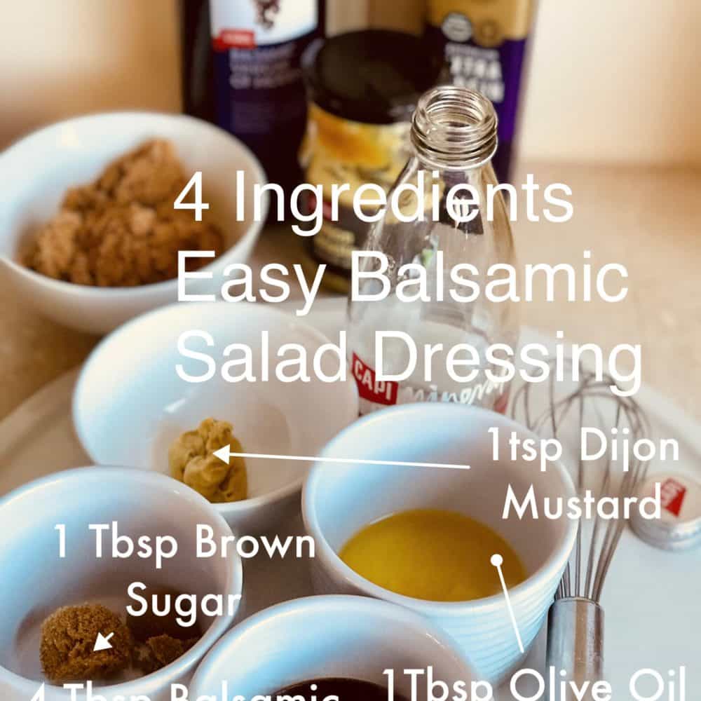 Easy Balsamic Salad Dressing