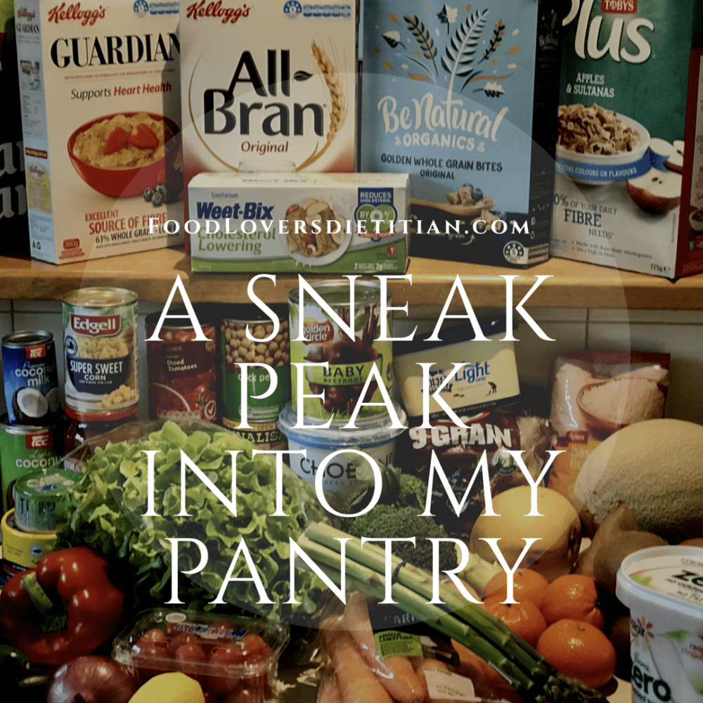 A Sneak Peak at a Food Loving Dietitian’s Grocery List!