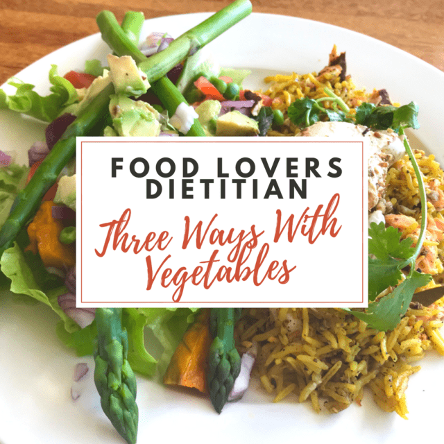 Three Ways To Star With Vegetables